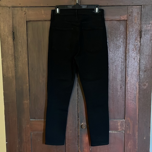 Citizens of Humanity Chrissy High Rise Skinny Jeans in Plush Black Size 28 - Picture 2 of 8